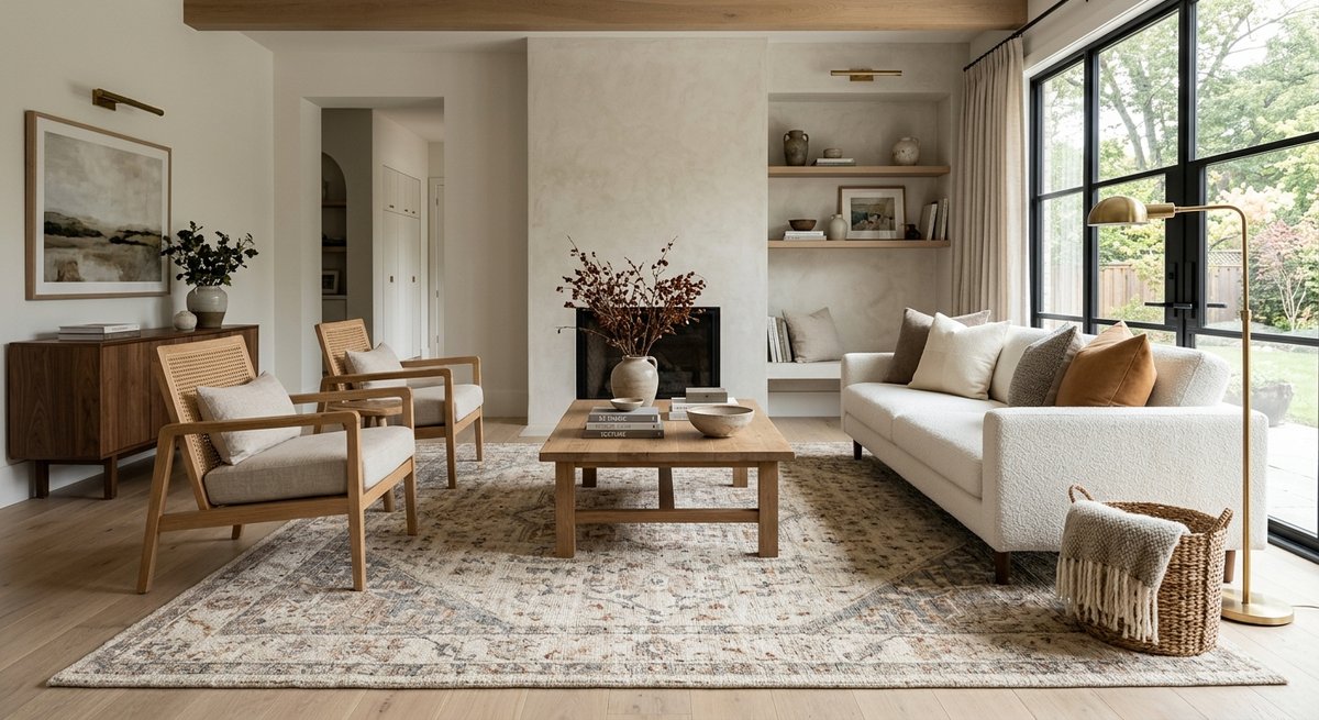 How to Style a Rug for a Modern and Timeless Interior